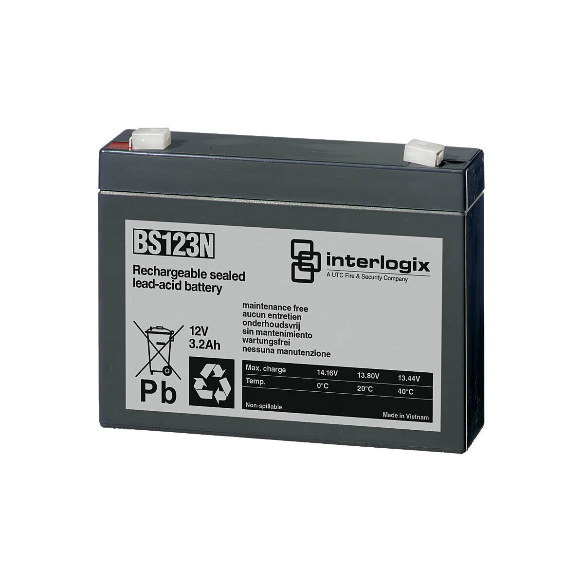 Aritech BS123N Akku 12 Volt/3,2 Ah