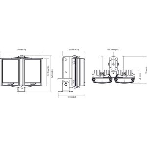 Raytec VAR2-i4-2 LED Infrarot Scheinwerfer