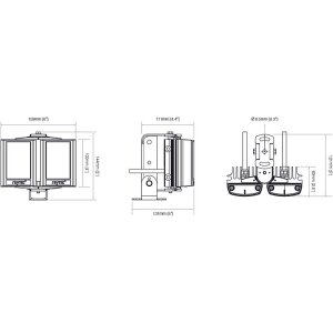 Raytec VAR2-i2-2-C LED Infrarot Scheinwerfer