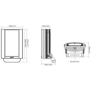 Raytec VAR2-IPPOE-I16-1-C LED Infrarot Scheinwerfe