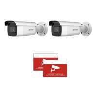 2x HIKVision DS-2CD2643G2-IZS(2.8-12mm) +Aufkleber