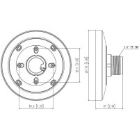 Hanwha SBP-160HMW1 Deckenhalterung