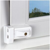 ABUS 3030 W AL0125 Kippfenster Schloss, weiß