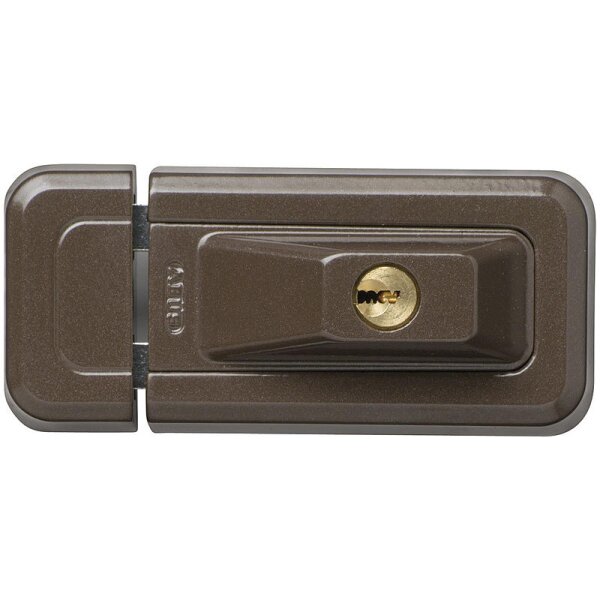 ABUS 3010 B AL0125 Universal-Fensterschloss, braun