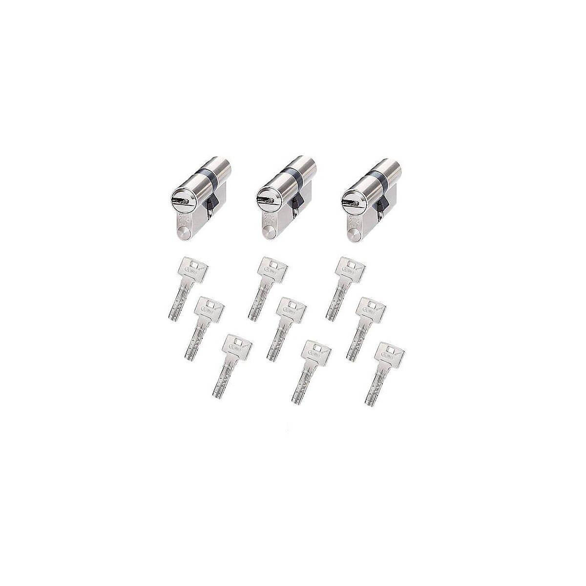 3er Abus Bravus.3500 MX Doppelzyl. 45/45 9 Schl.