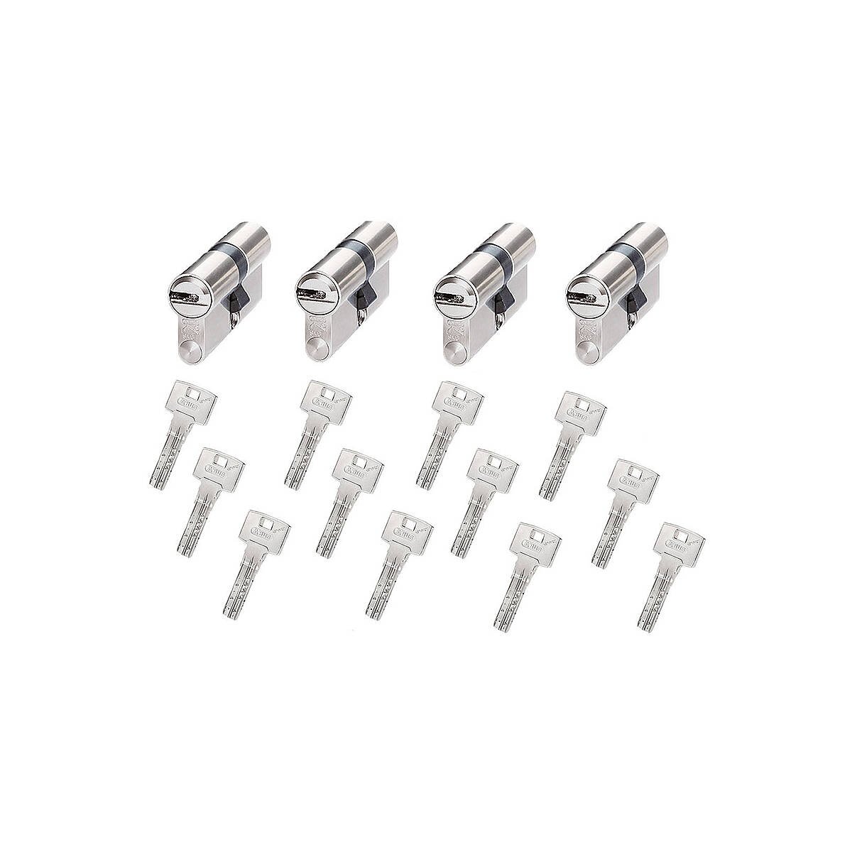 4er Abus Bravus.2500 MX Doppelzyl. 30/35 12 Schl.