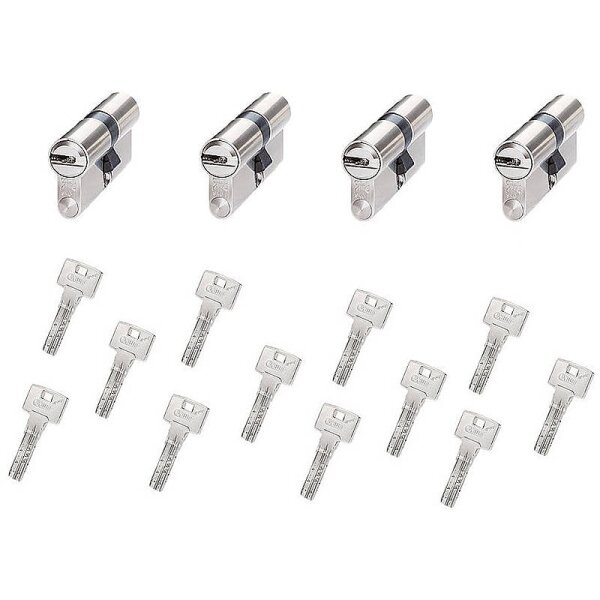 4er Abus Bravus.3500 MX Doppelzyl. 30/40 12 Schl.