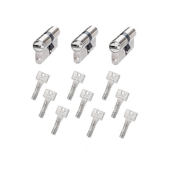 3er Abus Bravus.3500 MX Doppelzyl. 30/30 9 Schl.