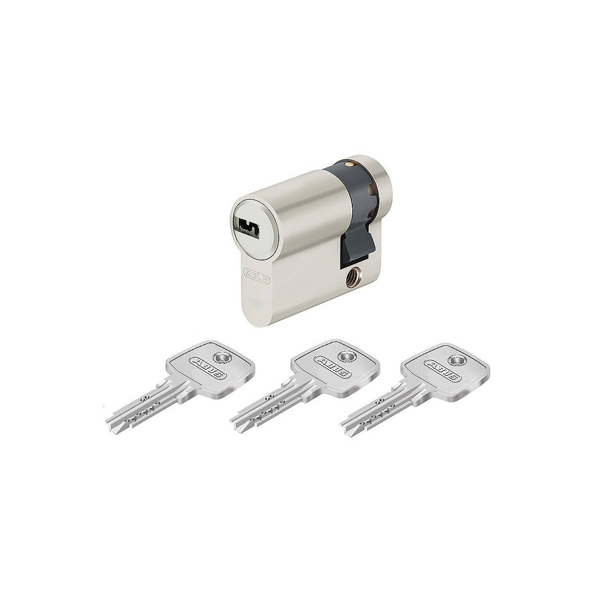 Abus EC550 10/30 Halbzylinder vs. + 3 Schlüssel