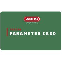ABUS TECTIQ Parameter Card