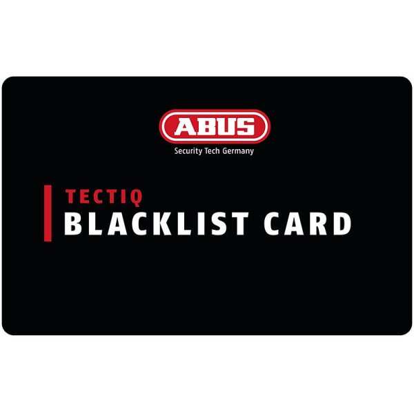 ABUS TECTIQ Blacklist Card