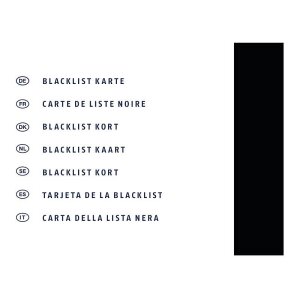ABUS TECTIQ Blacklist Card