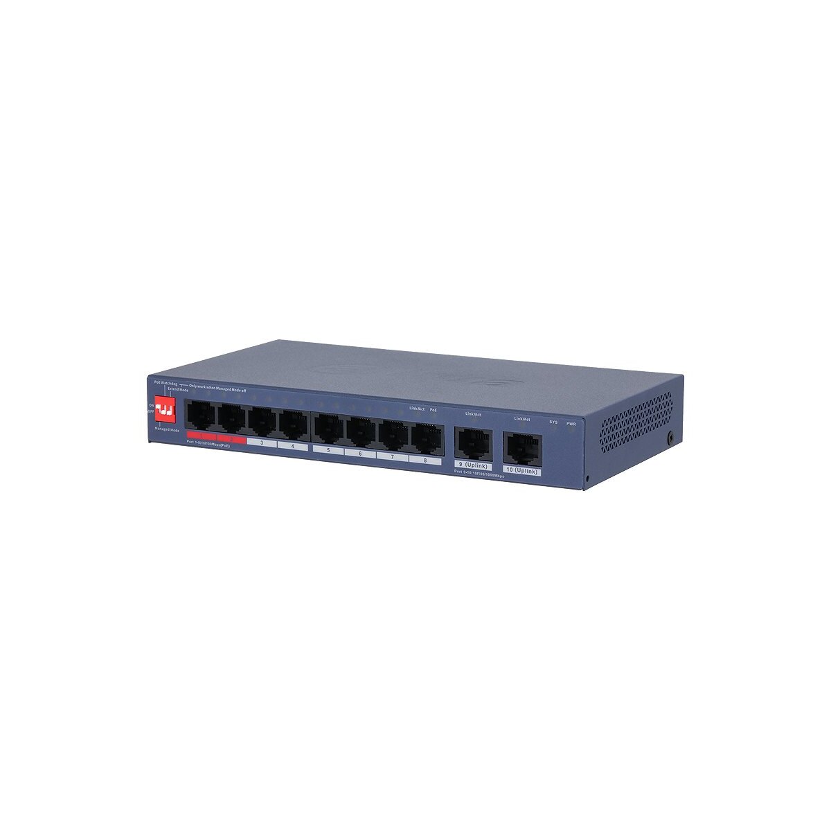 Dahua CS4010-8ET2GT-110 Switch 10-Port P box