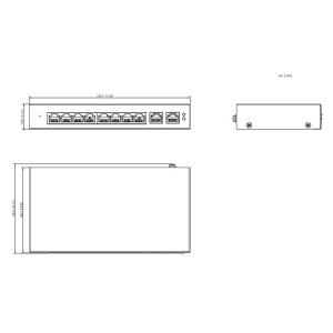 Dahua CS4010-8ET2GT-110 Switch 10-Port PoE