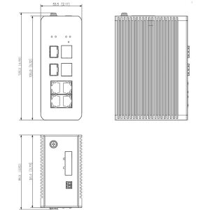 Dahua - IS4207-4GT-120 - IP Switch 7-Port PoE