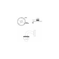 Dahua PFA100 Aufhängeadapter
