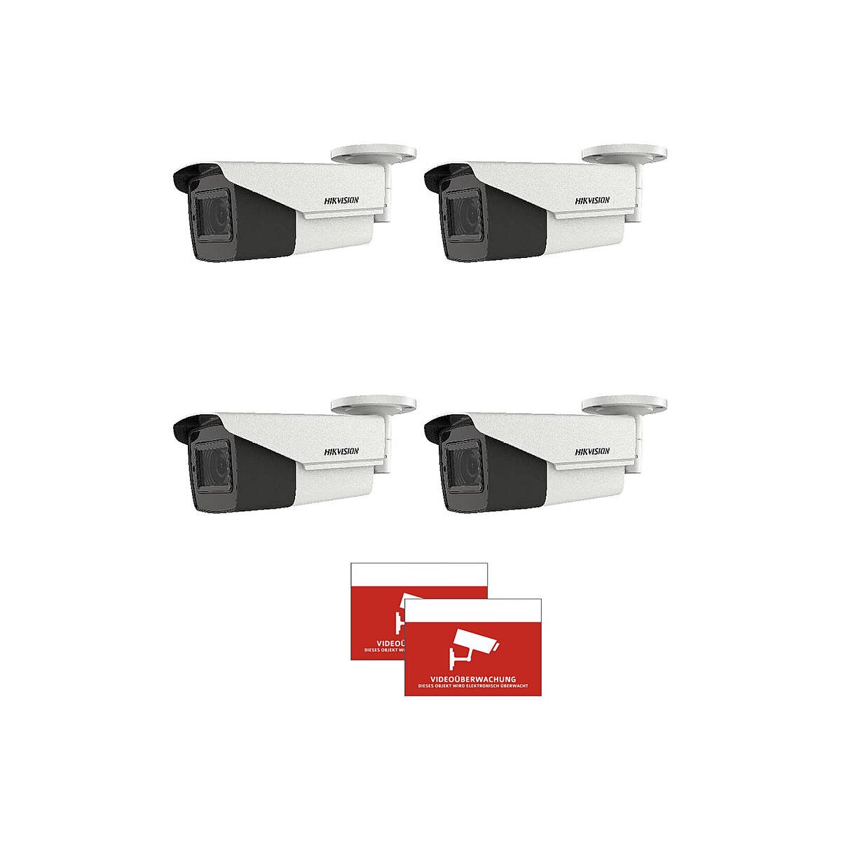 4x HIKVision DS-2CE19H8T-AIT3ZF(2.7-13.5mm)
