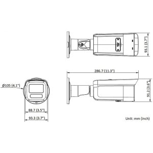 HIKVision DS-2CD2T86G2H-2I(2.8mm)(eF) IP-Kamera 4K