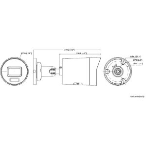 HIKVision DS-2CD2086G2H-IU(2.8mm)(eF)(BLACK) 4K