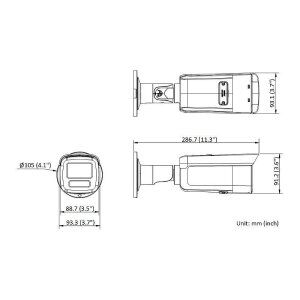 HIKVision DS-2CD2T86G2H-4I(4mm)(eF) IP-Kamera 4K