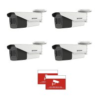 4x HIKVision DS-2CE19U7T-AIT3ZF + Aufkleber