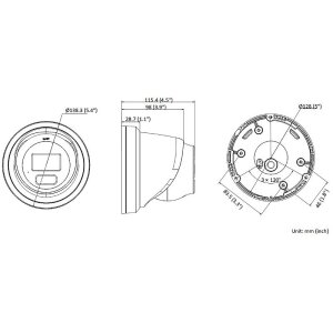 HIKVision DS-2CD2386G2H-IU(2.8mm)(eF) IP-Kamera 4K