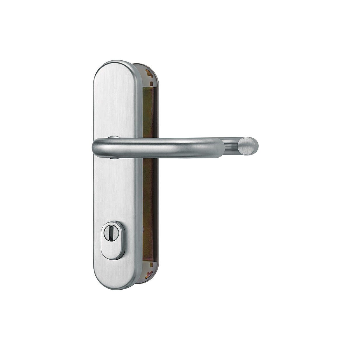 Abus HLZS814 ER Schutzbeschlag rund DG, Edelstahl