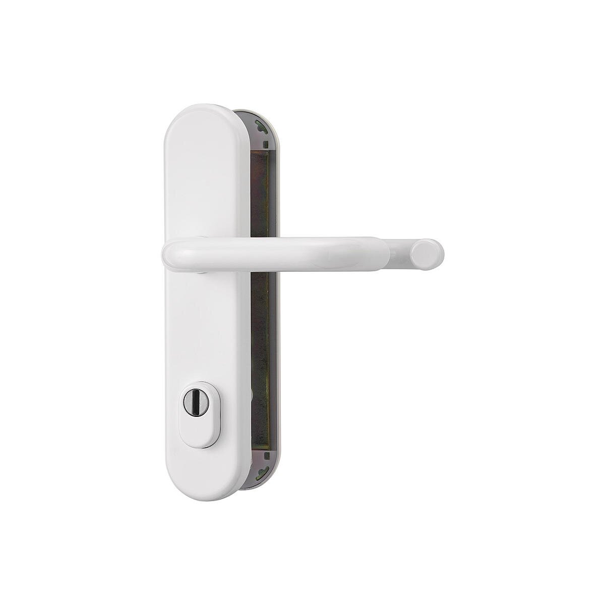 Abus HLZS814 W EK Schutzbeschlag rund, DG, weiß