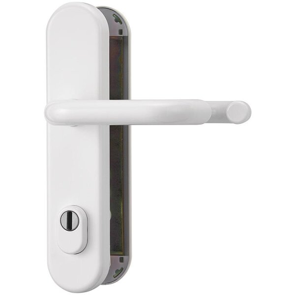 Abus HLZS814 W EK Schutzbeschlag rund, DG, weiß