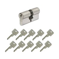 Abus A93 40/40 Doppelzylinder vs. + 10 Schlüssel