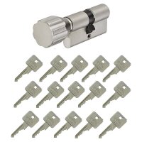 Abus A93 A35/K30 Knaufzylinder vs. + 15 Schlüssel