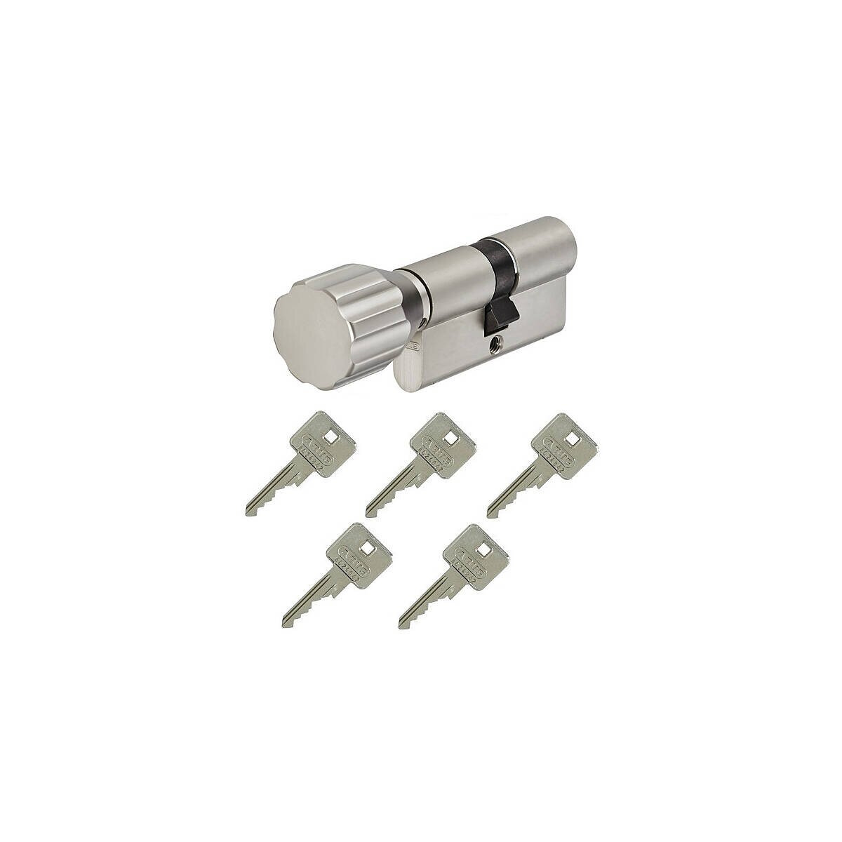 Abus A93 A40/K30 Knaufzylinder vs. + 5 Schlüssel