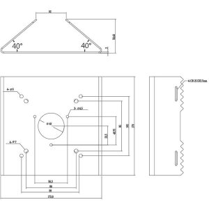 VIVOTEK AM-312_V04 Mastadapter, Durchmesser 60mm
