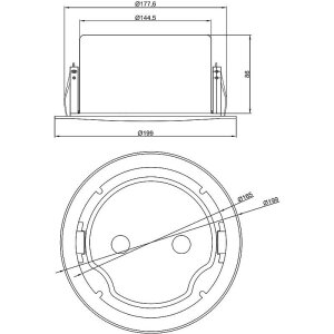 VIVOTEK AU-004 Netzwerk Lautsprecher, 15W, 96dB
