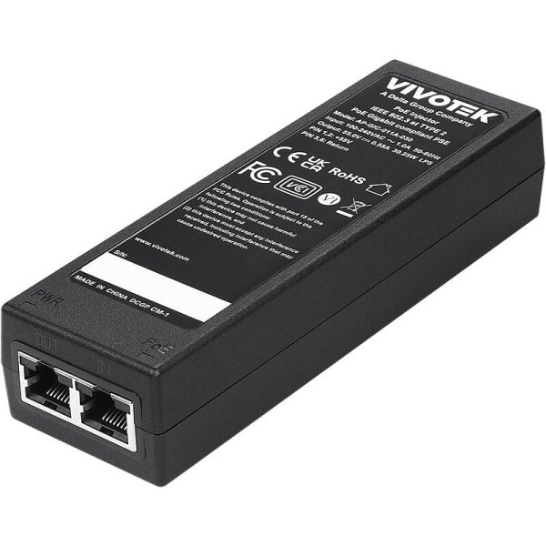 VIVOTEK AP-GIC-011A-030 PoE Injektor, 30W