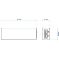 VIVOTEK AP-GIC-011A-030 PoE Injektor, 30W