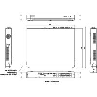 TruVision TVN-2308S-4T 8-Kanal NVR 8K, PoE, HDMI