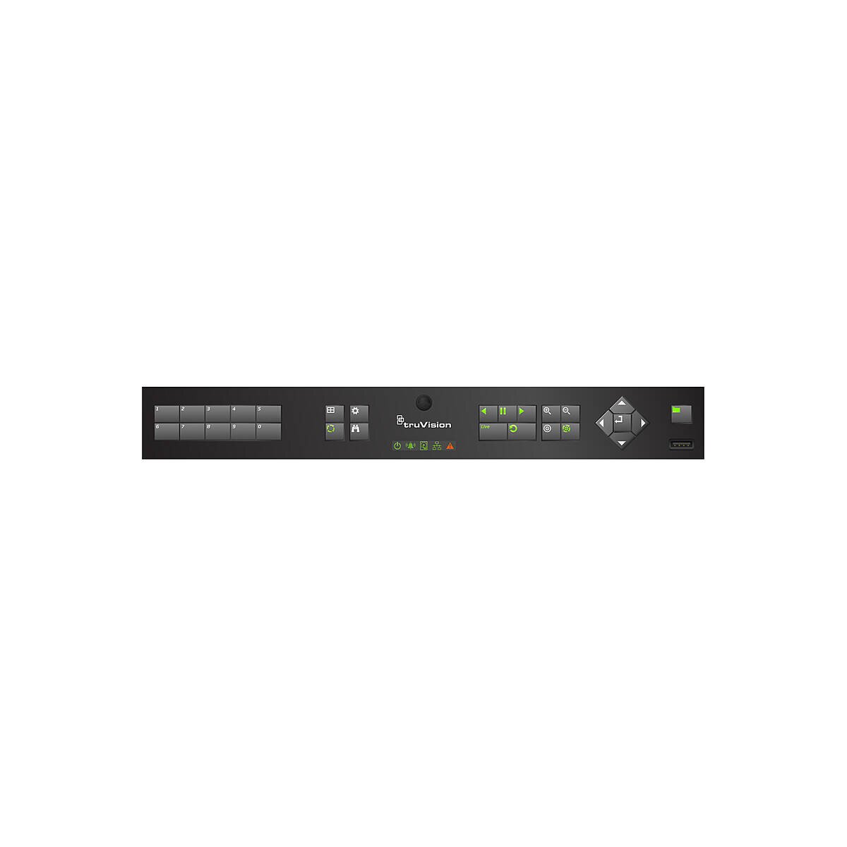 TruVision TVN-1104cS-2T 4-Kanal NVR 4K, PoE, HDMI