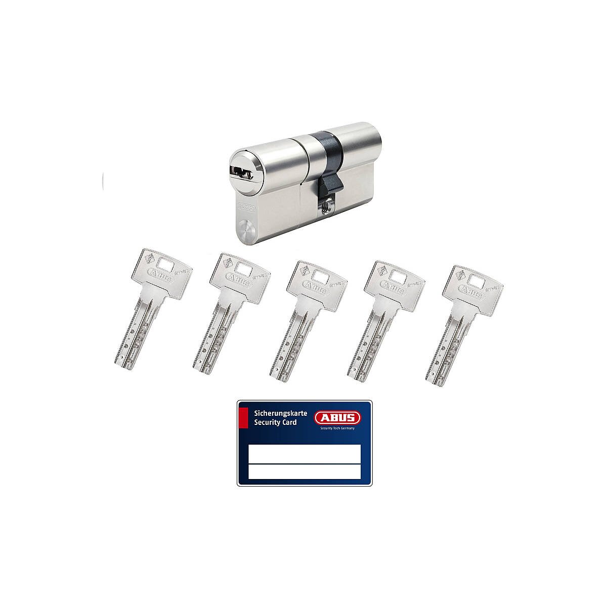 Abus Bravus 2000 MX Profilzylinder 30/50 - 5 Schl.