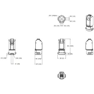 AXIS TQ1818-E Schwenk-/Neigekopf IP66 IK10