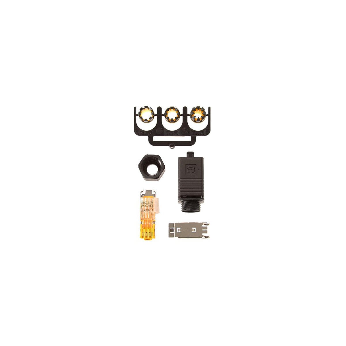 Axis SPR CONN PUSH PULL PLUG IDC-8 box