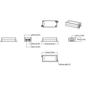 AXIS 30W Midspan 1 Port, PoE, 24VDC/VAC
