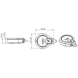 iLOQ Key Fob für Schließsystem der iLOQ 5-Serie