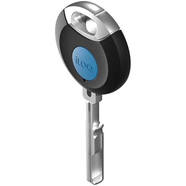 iLOQ S5-Schlüssel mit blauer Farbkappe K5S.4