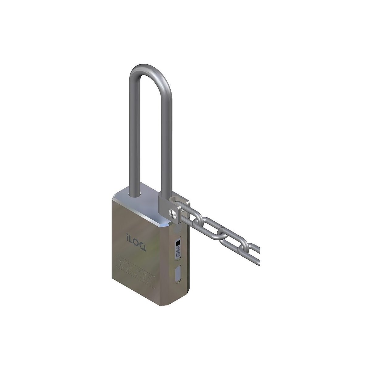 iLOQ S5 Vorhängeschloss Bügel 8/110 Grade-3 Kette