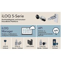iLOQ Lizenz API-Schnittstelle ab 500 S50-Zylindern