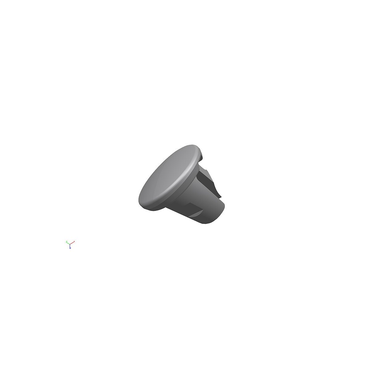 iLOQ Farbkappe für Key Fob K55S.2, Hellgrau 100Stk