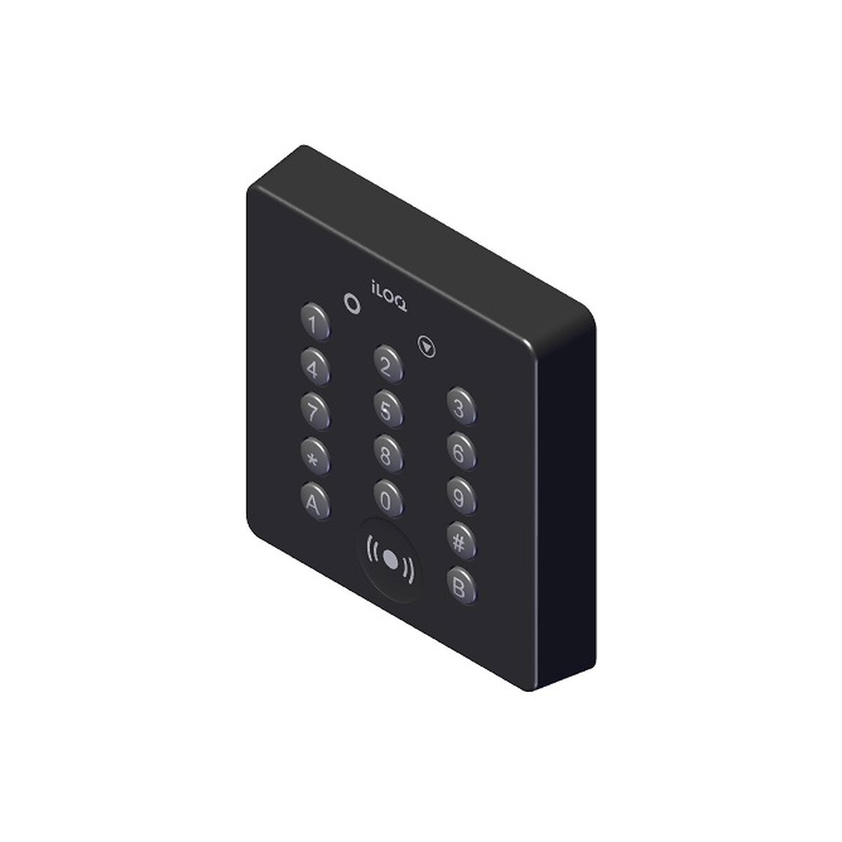 iLOQ RFID-Wandleser mit Tastenfeld, NFC-kompatibel