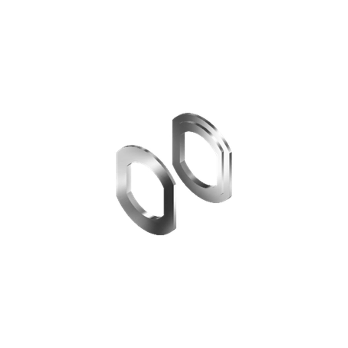iLOQ Installations-Adapter für 26mm Löcher