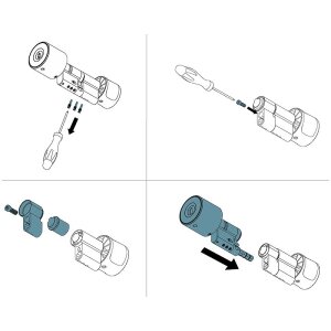 iLOQ 30mm Verlängerung für S5-Europrofilzylinder